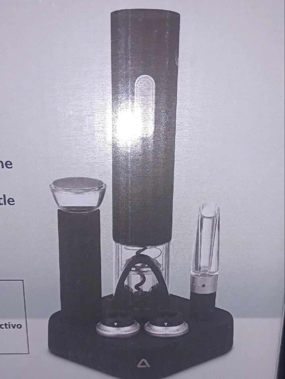 Electric Wine Set - Black